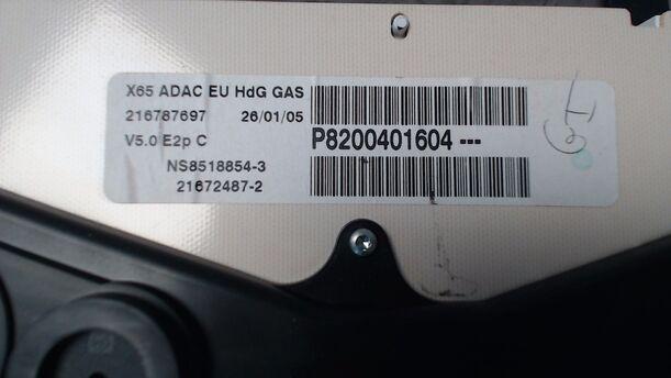 Foto: TACHOEINHEIT eines Renault Clio 1.5 dCi Cosmo
