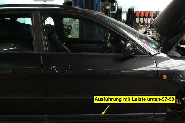 Foto: TÜR VORN RECHTS eines Audi A4 Avant 1.6