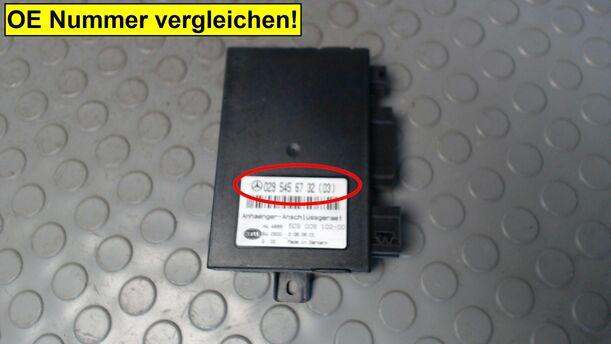 Foto: STEUERGERÄT ANHÄNGERKUPPLUNG eines Mercedes-Benz C 200 Kompressor