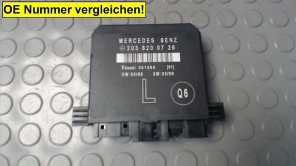 Foto: TÜRSTEUERGERÄT HINTEN LINKS eines Mercedes-Benz C 200 Kompressor