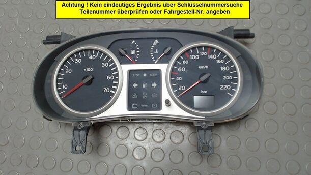 Foto: TACHOEINHEIT / KOMBIINSTRUMENT eines Renault Clio 1.2 16 V LS