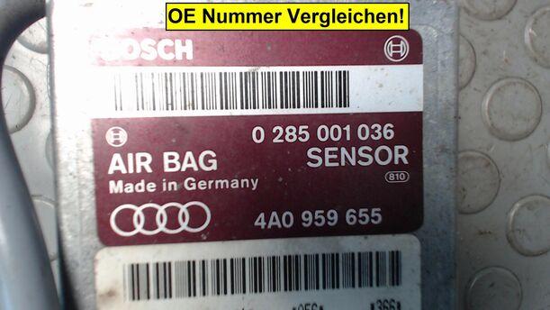 Foto: AIRBAGSTEUERGERÄT/ STEUERGERÄT AIRBAG eines Audi 80 Avant 2.0 E