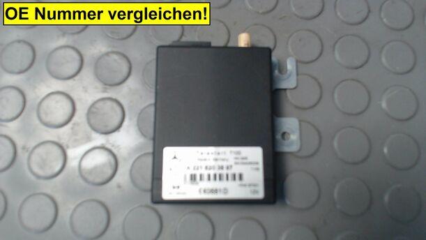 Foto: EMPFÄNGER STEUERGERÄT STANDHEIZUNG TELESTART eines Mercedes-Benz E 220 T CDI Automatik GLX