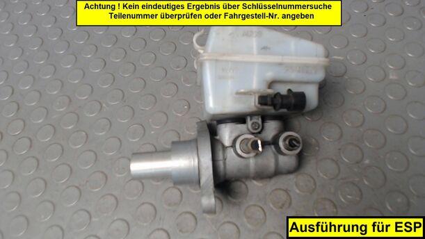 Foto: HAUPTBREMSZYLINDER eines Opel Zafira 1.8 GLX