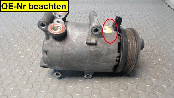 Foto: KOMPRESSOR KLIMAANLAGE/ KLIMAKOMPRESSOR eines Ford Focus Turnier 1.8 TS