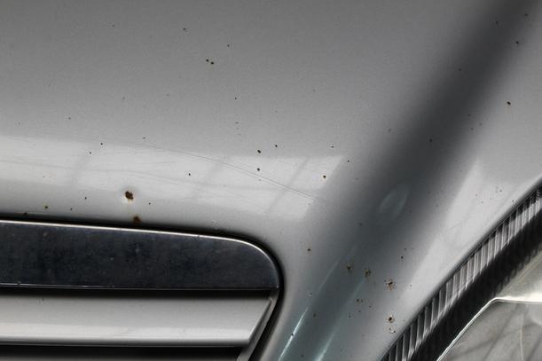 Foto: MOTORHAUBE eines Mercedes-Benz A 140