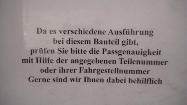 Foto: DREHRATENSENSOR/ QUERBESCHLEUNIGUNGSSENSOR eines Mercedes-Benz A 140 Fun