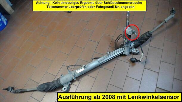 Foto: SERVOLENKUNG eines Ford Focus Turnier 1.6 TDCi DPF Fun