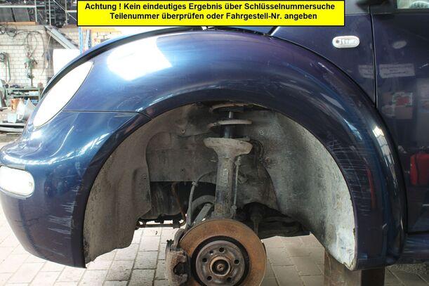 Foto: KOTFLÜGEL VORN LINKS eines VW New Beetle 1.9 TDI