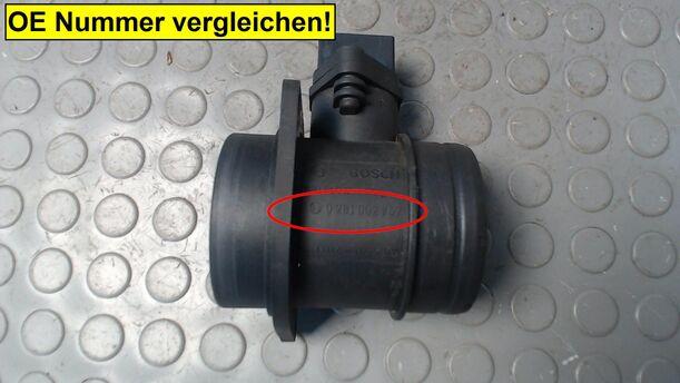 Foto: LUFTMASSENMESSER BOSCH eines VW New Beetle 1.9 TDI