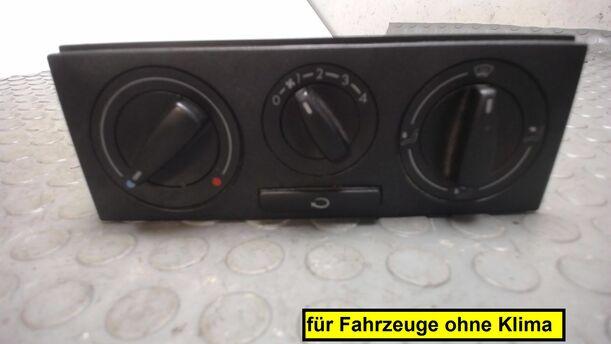 Foto: HEIZUNGSBETÄTIGUNG eines VW Polo