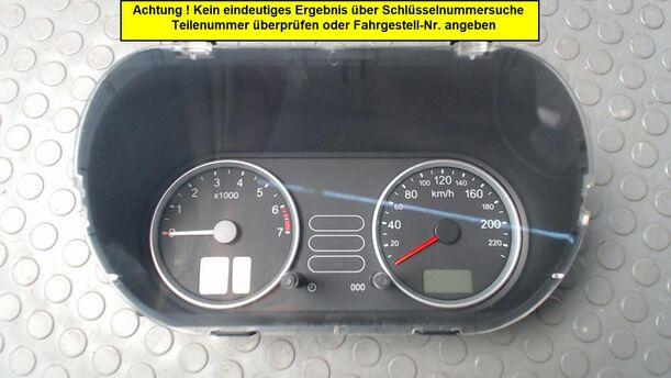 Foto: TACHOEINHEIT eines Ford Fiesta 1.6 Sport