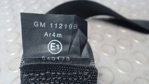 Foto: SICHERHEITSGURT HINTEN LINKS eines Opel Astra Cabrio 1.8 16V