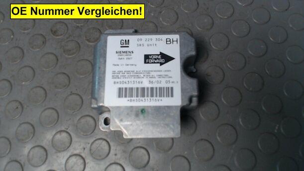 Foto: STEUERGERÄT AIRBAG eines Opel Astra Cabrio 1.8 16V