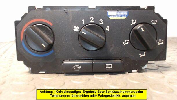 Foto: HEIZUNGSBETÄTIGUNG eines Opel Astra Cabrio 1.8 16V