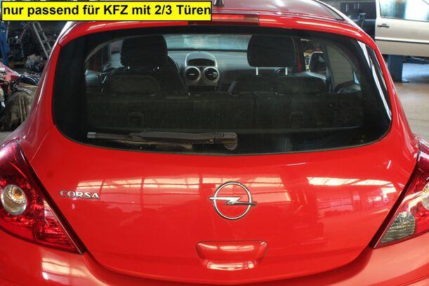 Foto: HECKKLAPPE/ HECKDECKEL (2/3-Türer) eines Opel Corsa 1.0 12V