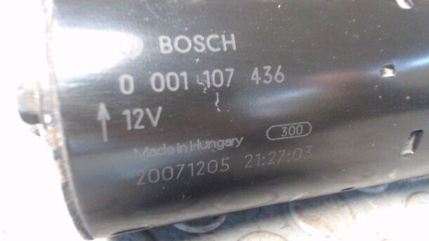 Foto: ANLASSER / STARTER BOSCH eines Opel Corsa 1.0 12V
