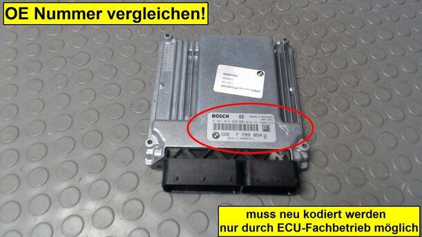 Foto: STEUERGERÄT DIESELEINSPRITZUNG eines BMW 118d DPF
