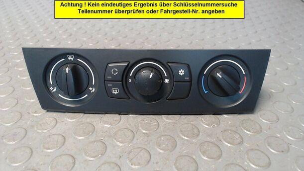 Foto: HEIZUNGSBETÄTIGUNG eines BMW 118d DPF XN