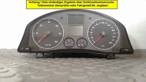 Foto: TACHOEINHEIT eines VW Golf Variant 1.9 TDI DPF