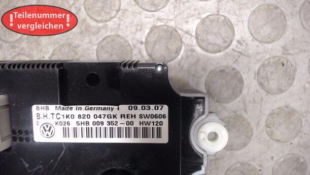 Foto: HEIZUNGSBETÄTIGUNG eines VW Golf Variant 1.9 TDI DPF