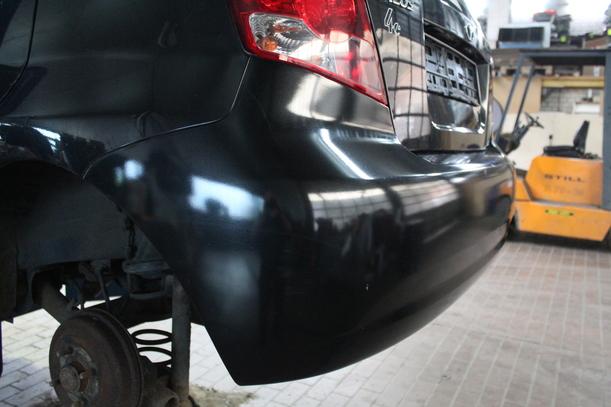 Foto: STOSSFÄNGER/ STOßSTANGE HINTEN eines Daewoo Kalos 1.4 Sport