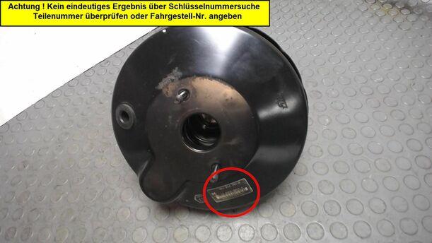 Foto: BREMSKRAFTVERSTÄRKER eines Seat Cordoba 1.4 MPI XN