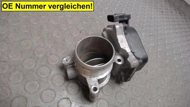 Foto: DROSSELKLAPPENSTUTZEN eines VW Caddy 1.6 TDI Sport
