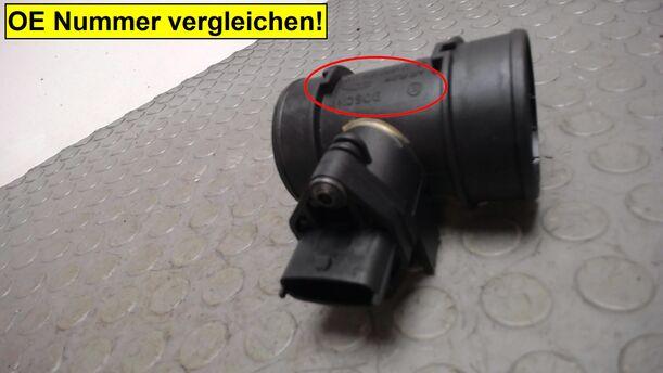 Foto: LUFTMASSENMESSER BOSCH eines Opel Agila 1.2 16 V Sport
