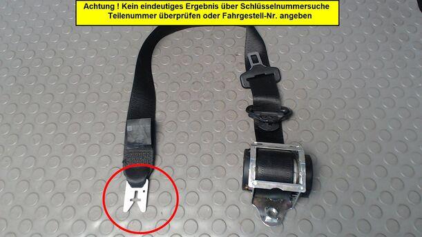 Foto: SICHERHEITSGURT VORN RECHTS (4/5-TÜRER) eines Opel Corsa 1.2 16V Sport