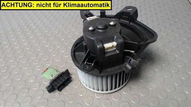 Foto: HEIZUNGSGEBLÄSE eines Opel Corsa 1.2 16V Sport