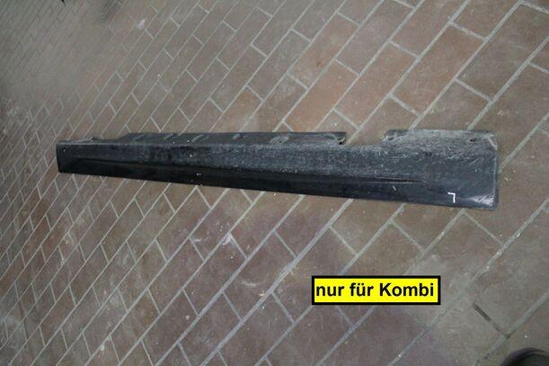 Foto: SCHWELLERBLENDE / ABDECKUNG SEITENSCHWELLER LINKS eines BMW 318i touring Sport
