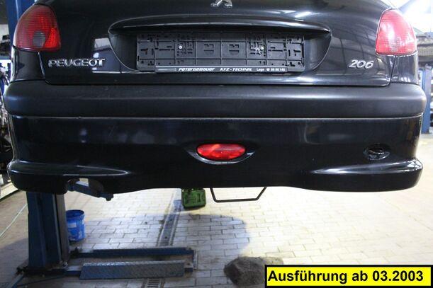 Foto: STOSSFÄNGER HINTEN (FACELIFT) eines Peugeot 206 60