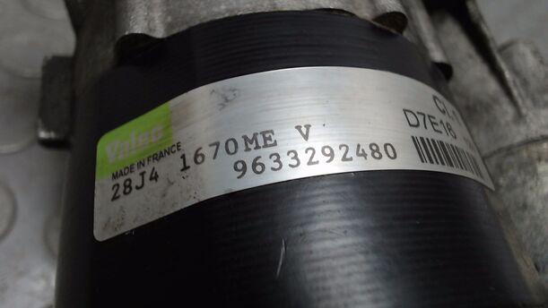 Foto: ANLASSER / STARTER VALEO eines Peugeot 206 60