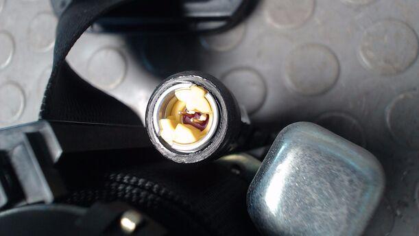 Foto: SICHERHEITSGURT HINTEN LINKS eines Mercedes-Benz A 180 CDI
