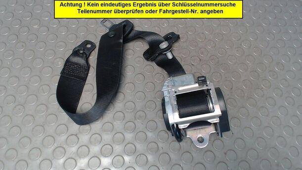 Foto: SICHERHEITSGURT HINTEN RECHTS eines Mercedes-Benz A 180 CDI