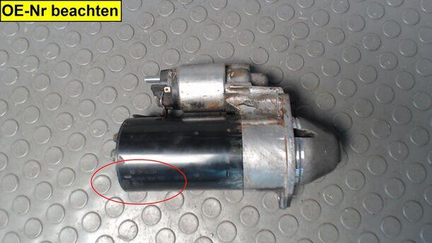 Foto: ANLASSER / STARTER BOSCH eines Mercedes-Benz A 180 CDI