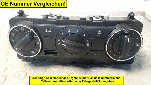 Foto: HEIZUNGSBETÄTIGUNG eines Mercedes-Benz A 180 CDI