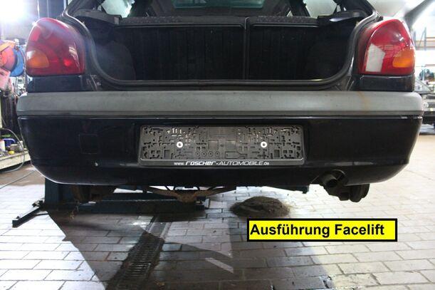 Foto: STOSSFÄNGER HINTEN (FACELIFT) eines Ford Fiesta