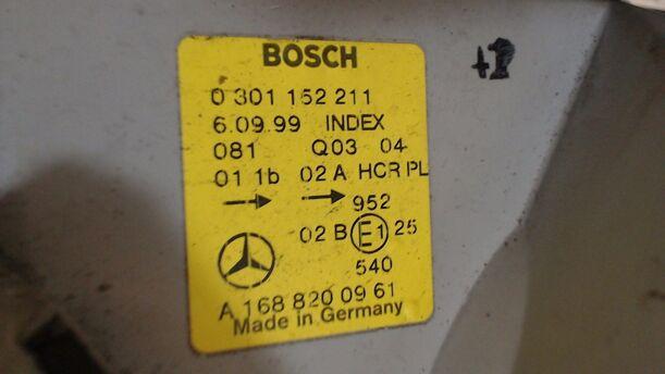 Foto: SCHEINWERFER BOSCH LINKS eines Mercedes-Benz A 140