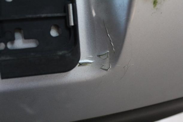 Foto: STOSSFÄNGER/ STOßSTANGE HINTEN eines VW Golf 1.9 TDI