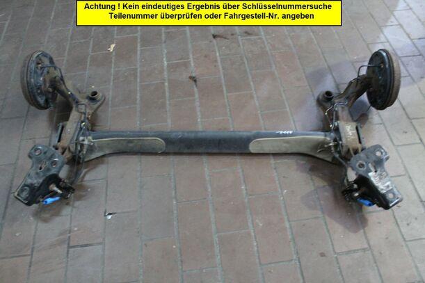 Foto: HINTERACHSE / ACHSE HINTEN eines Citroen C2 1.4 HDi