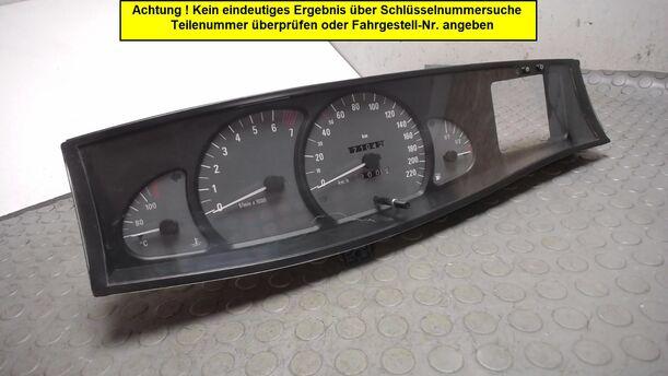 Foto: TACHOEINHEIT / TACHOMETER eines Opel Omega Caravan 2.2 16 V