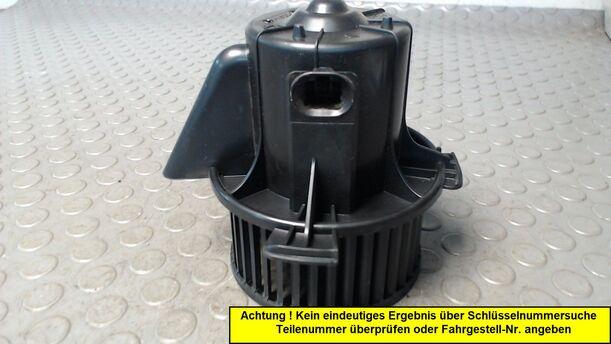 Foto: HEIZUNGSGEBLÄSE eines Peugeot 307 HDi Break 110