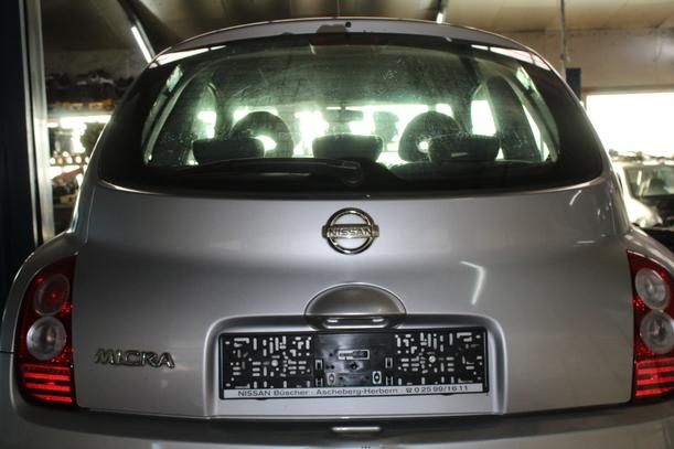 Foto: HECKKLAPPE/ HECKDECKEL eines Nissan Micra 1.2 CL