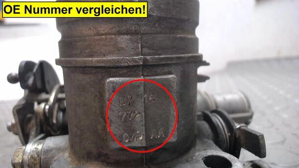 Foto: DROSSELKLAPPE eines VW Passat Variant Trophy
