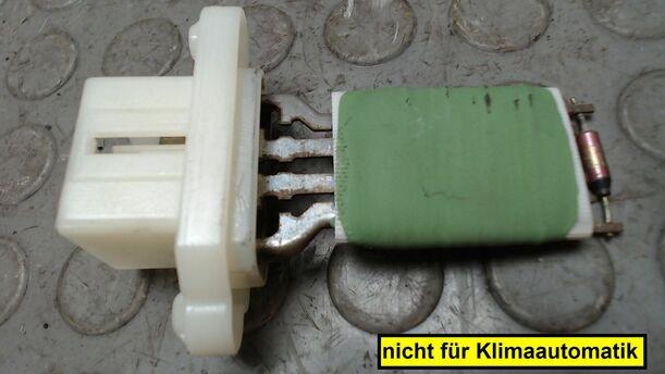 Foto: WIDERSTAND HEIZGEBLÄSE eines Ford Focus 1.6 16V Avance