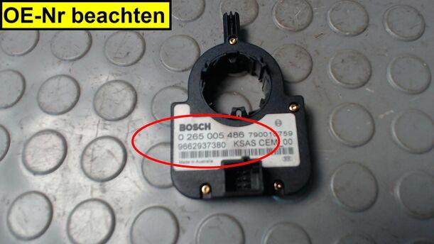 Foto: LENKWINKELSENSOR/ SENSOR LENKWINKEL eines Citroen C4 Coupe 1.6 HDi FAP Avance