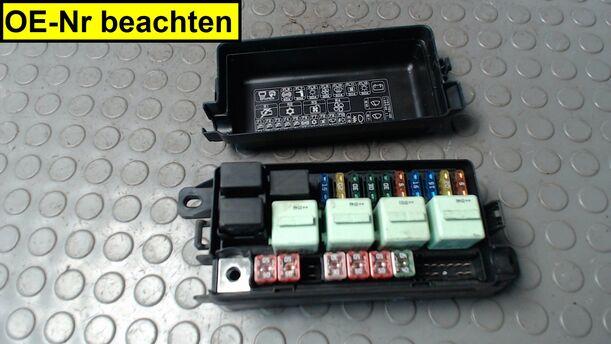 Foto: SICHERUNGSKASTEN MOTORRAUM eines Mini (BMW) Mini One GLX