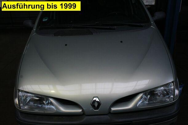 Foto: MOTORHAUBE eines Renault Megane Scenic 1.6e Beauty
